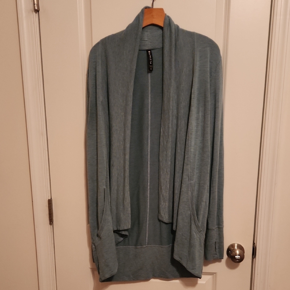 Athleta Blue-green Pranayama Wrap